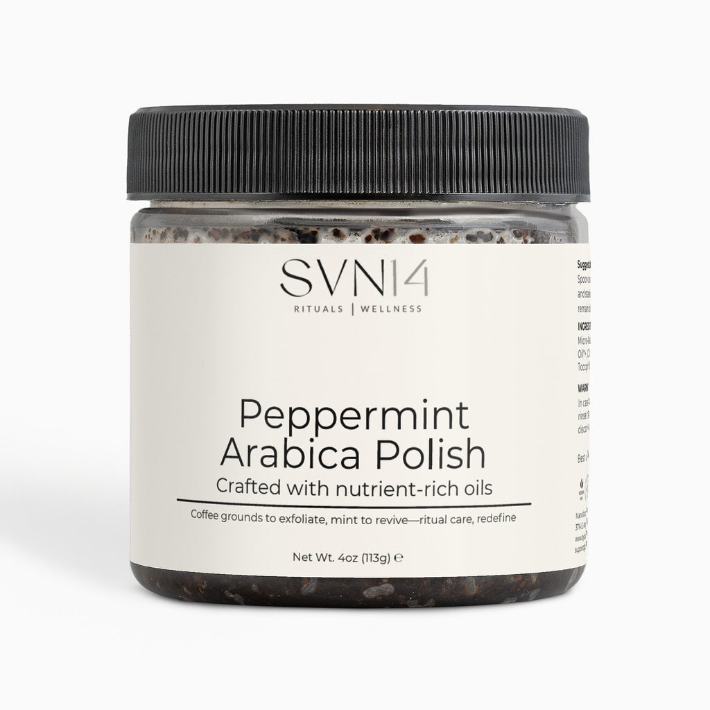 SVN14 Peppermint Arabica Polish | Body Scrub | 4 oz