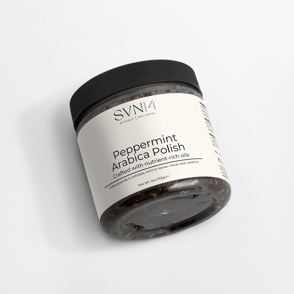 SVN14 Peppermint Arabica Polish | Body Scrub | 4 oz
