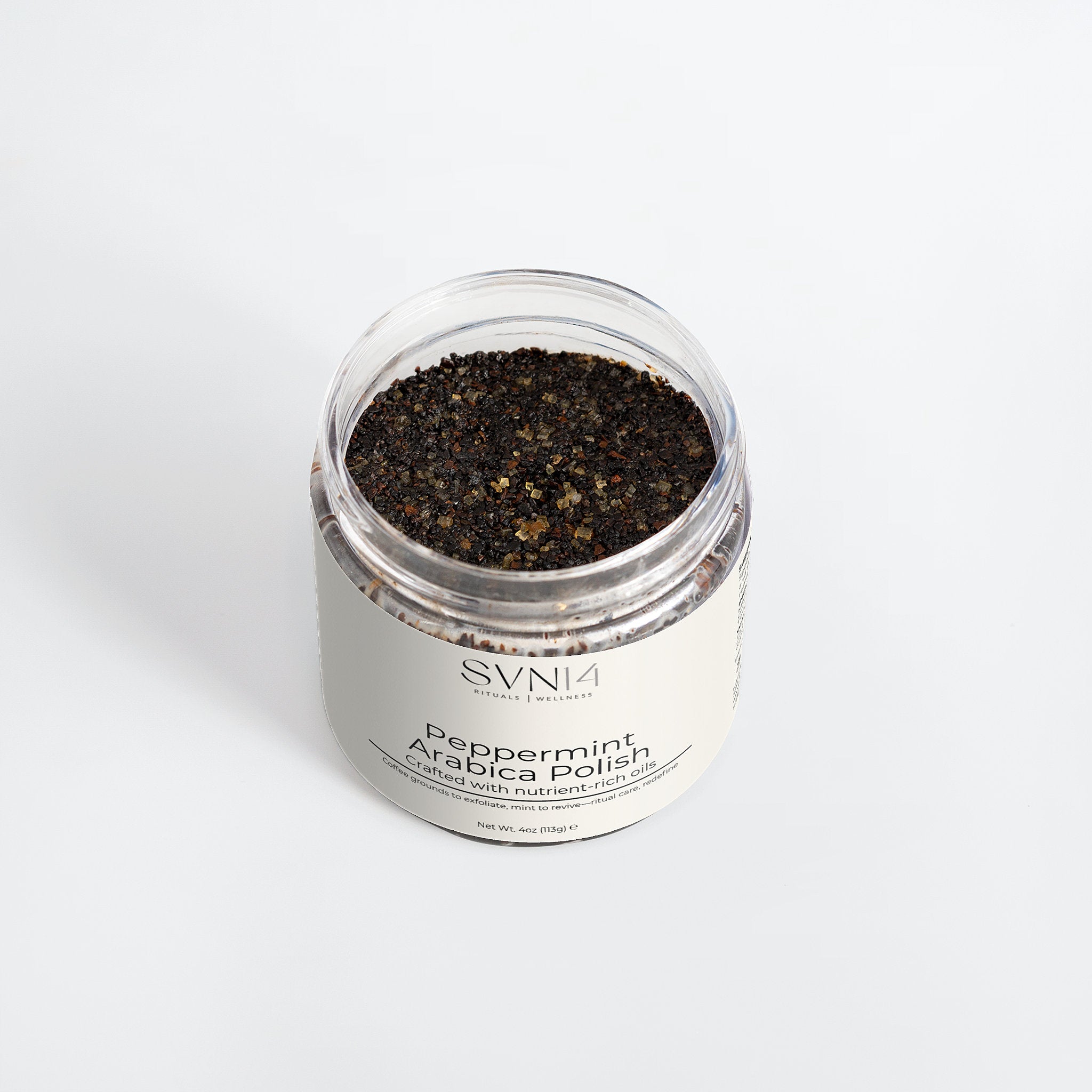 SVN14 Peppermint Arabica Polish | Body Scrub | 4 oz