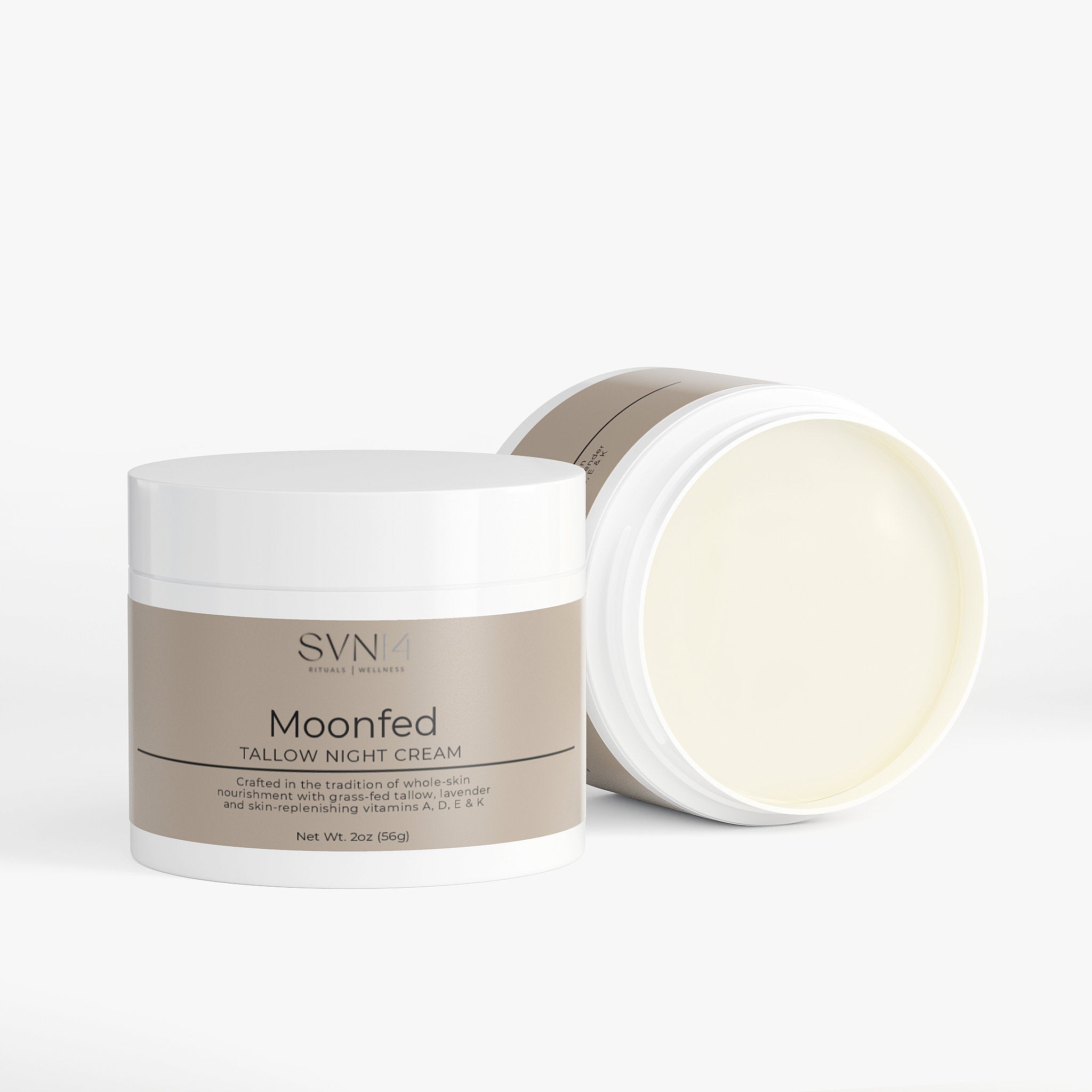 SVN14 Moonfed Tallow Night Cream |  Body Cream | 2 oz