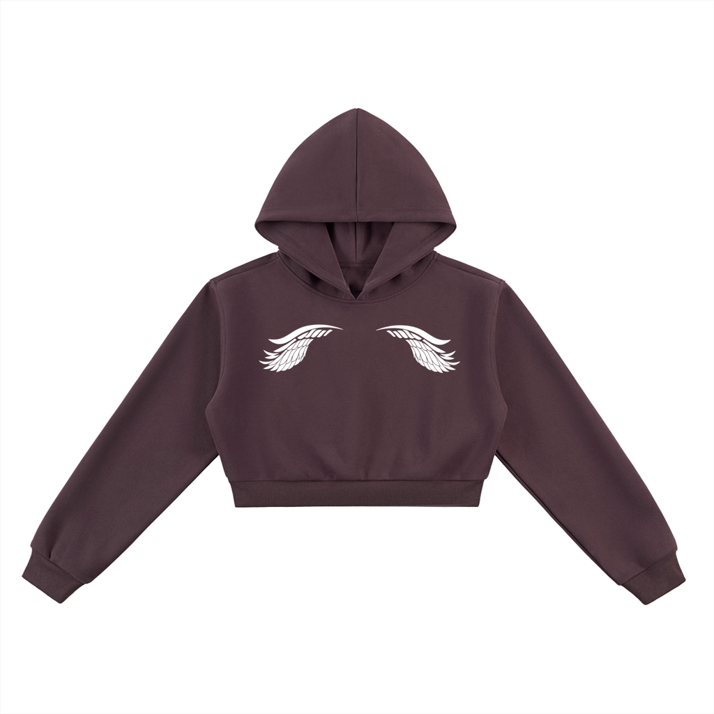 Eagles' Wings Crop Hoodie