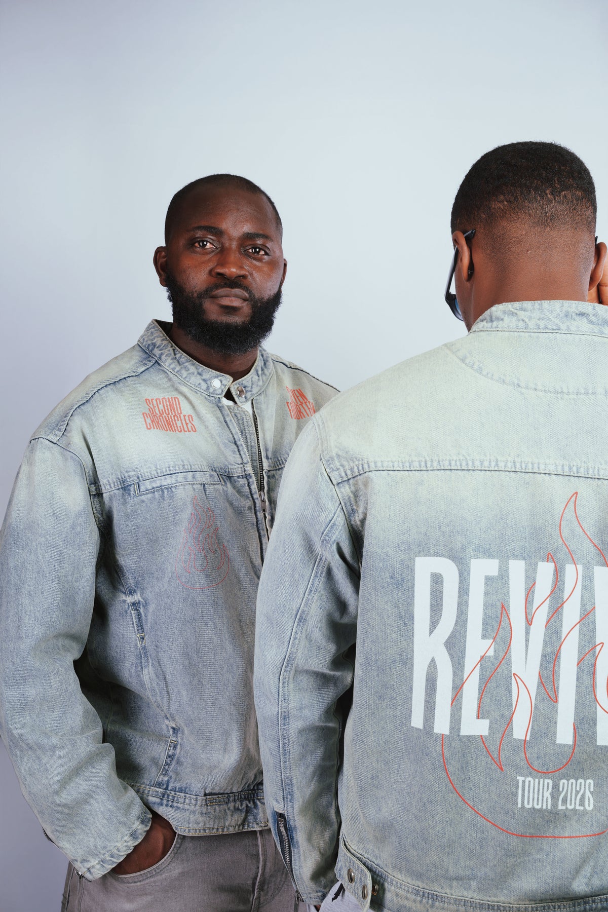 Revival Vintage Wash Zip Denim Jacket