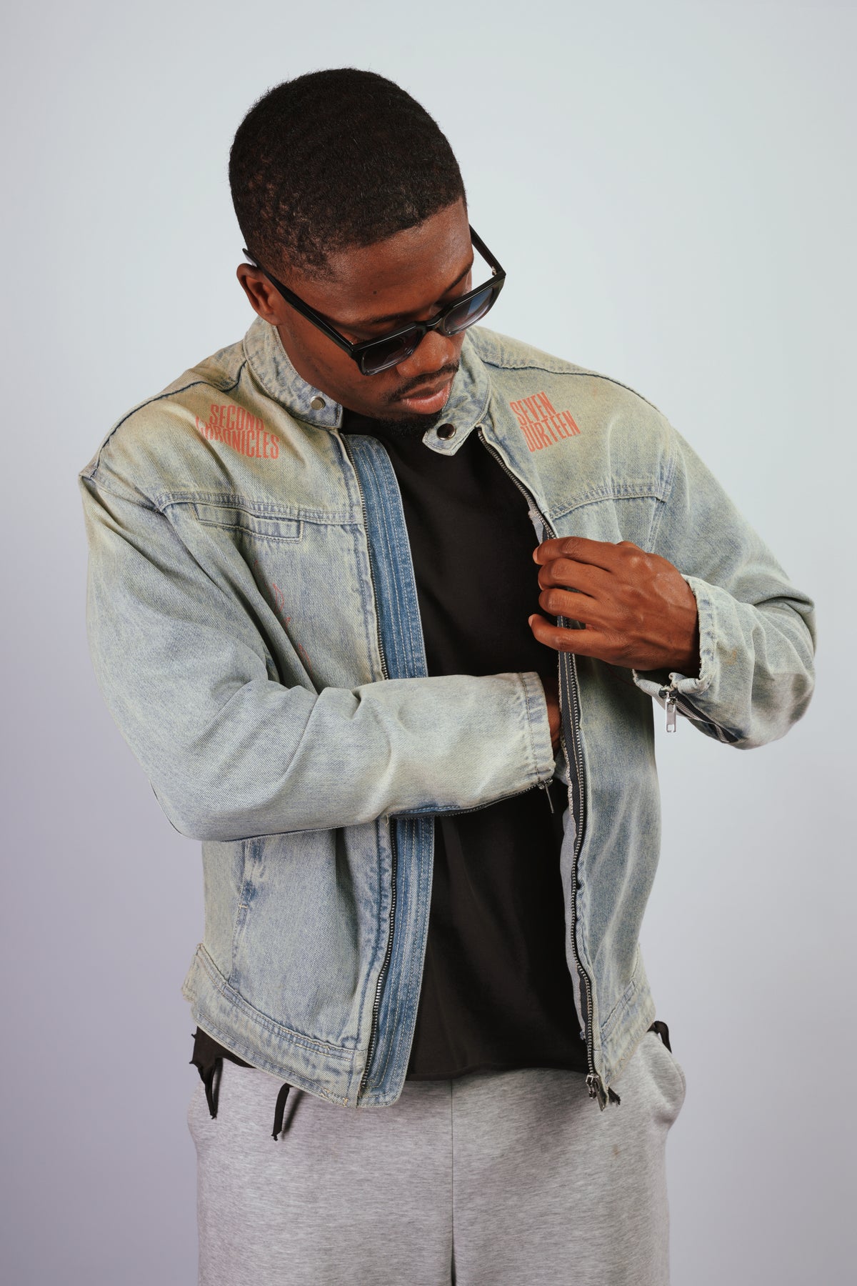 Revival Vintage Wash Zip Denim Jacket